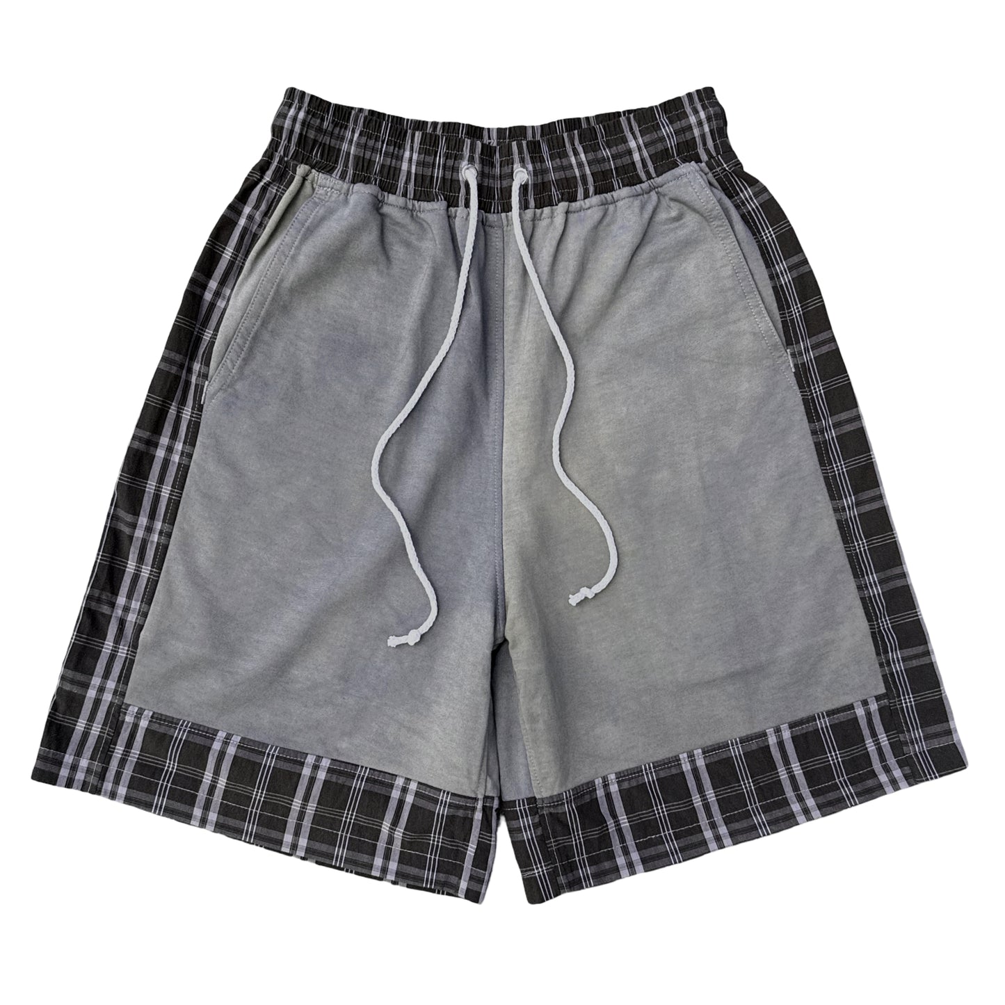 Earthy Paneled Sweatshorts [L]