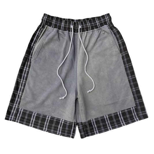 Earthy Paneled Sweatshorts [L]