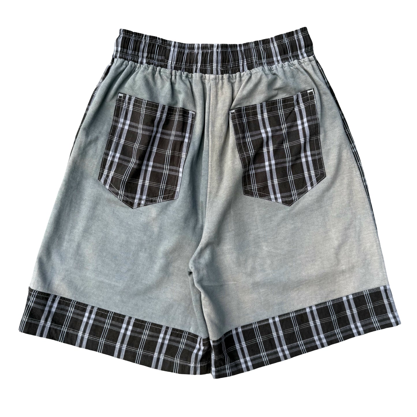 Earthy Paneled Sweatshorts [L]